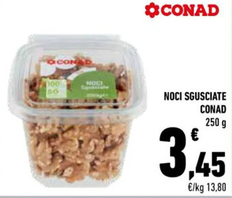 Conad Conad Noci Sgusciate 250 g offerta