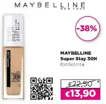 Acqua & Sapone Maybelline Super Stay 30H fondotinta offerta