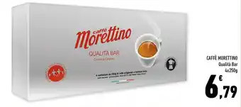Conad Caffè Morettino 4x250g offerta