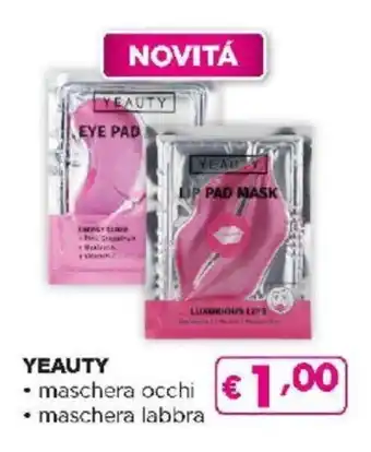 Acqua & Sapone Yeauty maschera occhi maschera labbra offerta