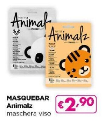 Acqua & Sapone Masquebar Animalz maschera viso offerta