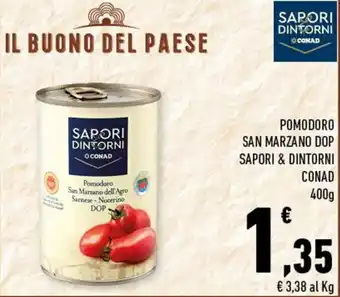Conad Conad Sapori & Dintorni Pomodoro San Marzano DOP 400g offerta