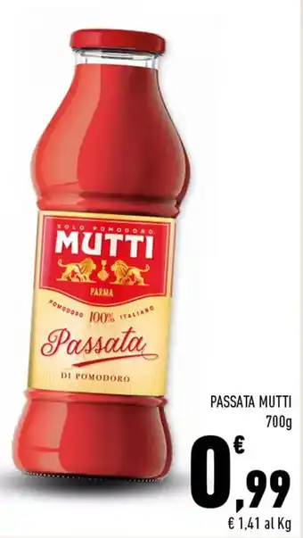 Conad Mutti Passata 700g offerta
