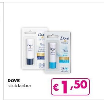 Acqua & Sapone Dove stick labbra offerta
