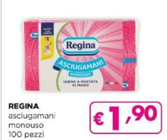 Acqua & Sapone Regina asciugamani monouso 100 pezzi offerta