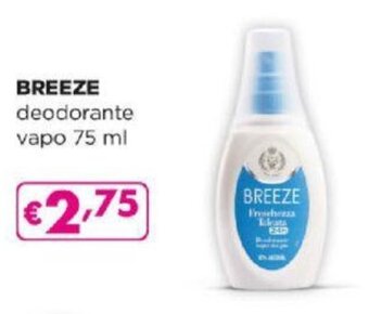 Acqua & Sapone Breeze deodorante vapo 75 ml offerta