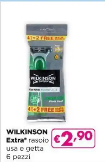 Acqua & Sapone Wilkinson Extra rasoio usa e getta 6 pezzi offerta