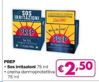 Acqua & Sapone Prep Sos Irritazioni 75 ml crema dermoprotettiva 75 ml offerta