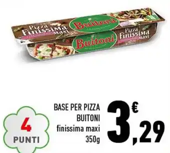 Conad Buitoni Base per Pizza 350g offerta