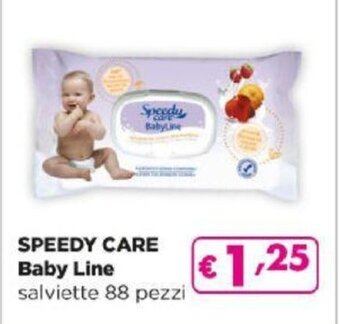 Speedy Care Baby Line salviette 88 pezzi