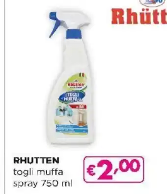 Acqua & Sapone Rhutten togli muffa spray 750 ml offerta