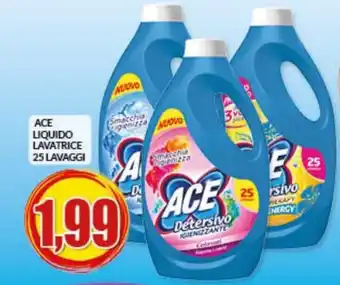 Risparmio Casa Ace Liquido Lavatrice 25 lavaggi offerta