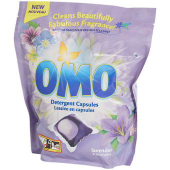 Action Detersivo in capsule omo lavanda ed eucalipto offerta