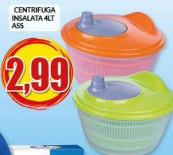 Risparmio Casa Centrifuga Insalata 4lt Ass offerta