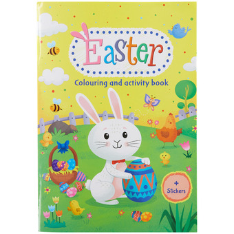 Action Libro da colorare e con attività pasqua offerta