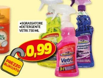 Risparmio Casa Sgrassatore/Detergente Vetri 750 ml offerta