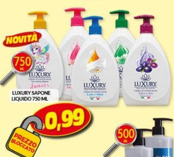 Risparmio Casa Luxury Sapone Liquido 750 ml offerta