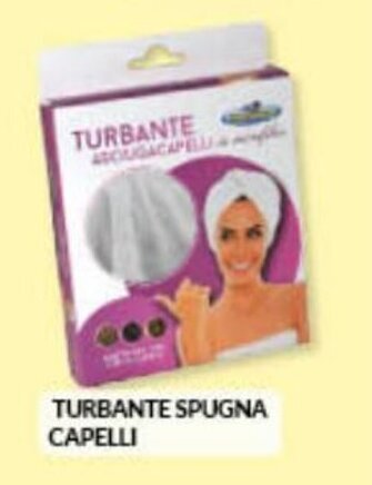 Risparmio Casa Turbante Spugna Capelli offerta