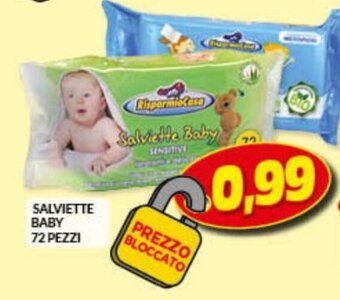 Risparmio Casa Salviette Baby 72 pezzi offerta