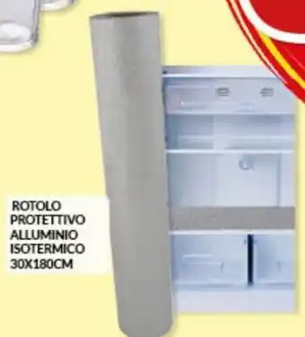 Rotolo Protettivo Alluminio Isotermico 30x180cm