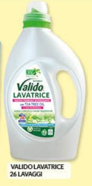 Risparmio Casa Valido Lavatrice 26 lavaggi offerta
