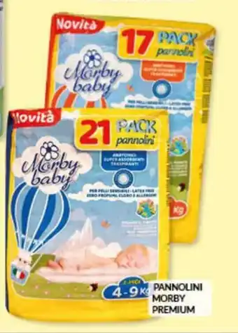 Risparmio Casa Morby baby Premium Pannolini offerta