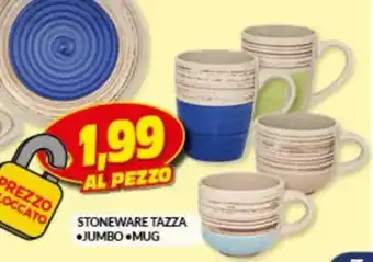 Risparmio Casa Stoneware Tazza Jumbo / Mug offerta