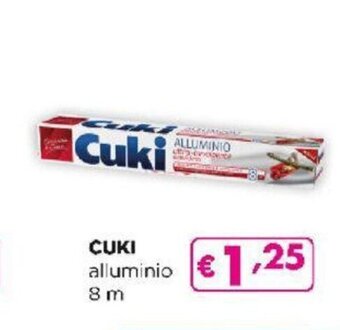 Acqua & Sapone Cuki alluminio 8 m offerta