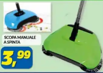 Risparmio Casa Scopa Manuale A Spinta offerta