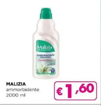 Acqua & Sapone Malizia ammorbidente 2000 ml offerta