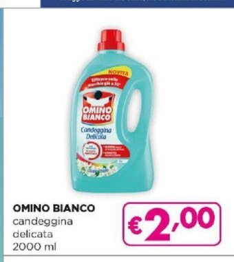 Acqua & Sapone Omino Bianco candeggina delicata 2000 ml offerta