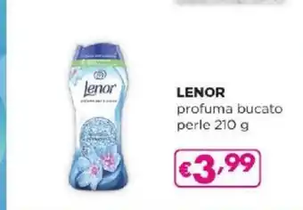 Acqua & Sapone Lenor profuma bucato perle 210 g offerta