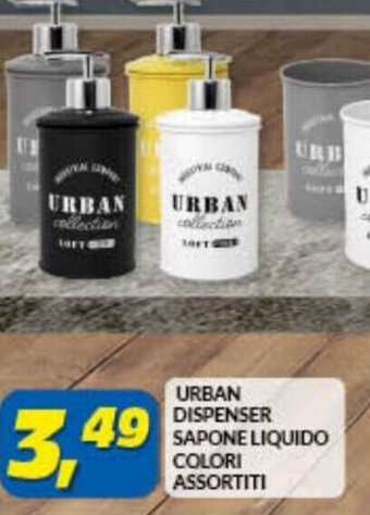 Risparmio Casa Urban Dispenser Sapone Liquido Colori Assortiti offerta