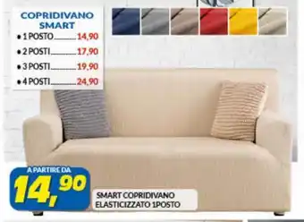 Risparmio Casa Smart Copridivano Elasticizzato 1 posto offerta
