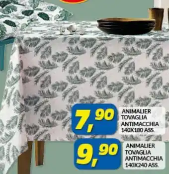 Risparmio Casa Animalier Tovaglia Antimacchia 140x240 ass. offerta