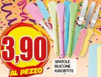 Risparmio Casa Spatole Silicone assortite offerta