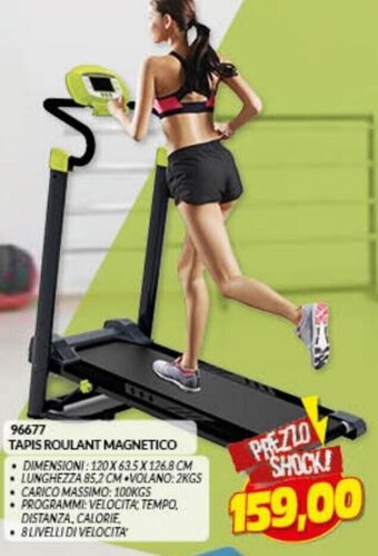 Risparmio Casa 96677 Tapis Roulant Magnetico offerta