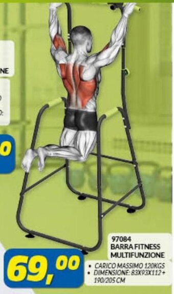 Risparmio Casa 97084 Barra Fitness Multifunzione offerta