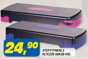Risparmio Casa Step Fitness 2 Altezze 68x28 ass. offerta