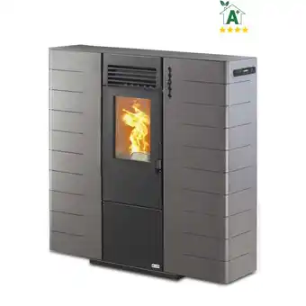 Brico Io Canadian stove stufa a pellet slim canalizzabile da 10kw di soli 25 cm di spessore, è la stufa ideale per ambienti ristretti offerta