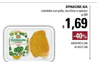Basko Aia Spinacine offerta