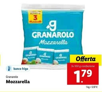 Lidl Granarolo Mozzarella offerta