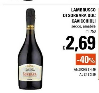 Sorbara Lambrusco