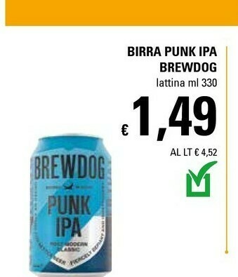 Basko Brewdog Birra offerta
