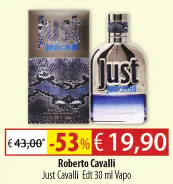 Acqua & Sapone Roberto Cavalli 30ml offerta
