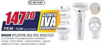 Trony Braun Epilatore Silk-Épil 9030 Flex offerta