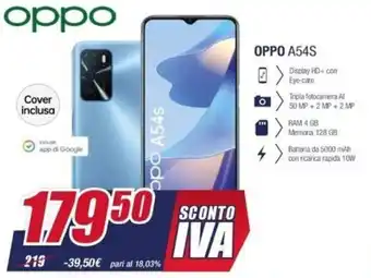 Trony Oppo A54s offerta