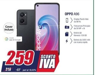 Trony oppo A96 offerta