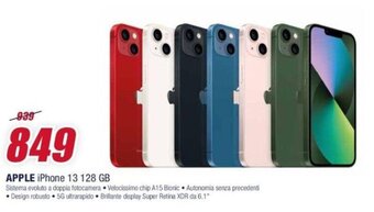 Trony Apple iPhone 13 128 GB offerta