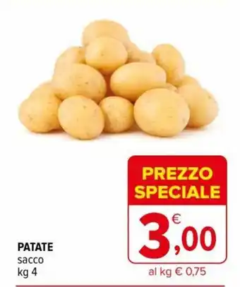 Iperal Patate sacco 4 kg offerta